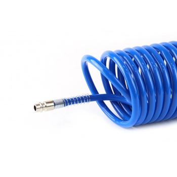 Wąż spiralny do sprężonego powietrza PE 5x8mm 10m PT-04 AMIO-02603