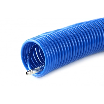 Wąż spiralny do sprężonego powietrza PE 5x8mm 10m PT-04 AMIO-02603