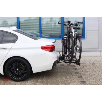 Bagażnik rowerowy samochodowy na hak - E-Bike - 2 rowery TBC-02/2 AMIO-02585