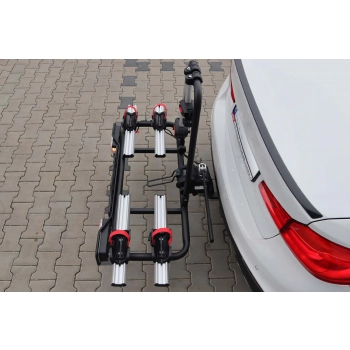 Bagażnik rowerowy samochodowy na hak - E-Bike - 2 rowery TBC-02/2 AMIO-02585