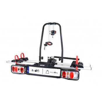 Bagażnik rowerowy samochodowy na hak - E-Bike - 2 rowery TBC-02/2 AMIO-02585