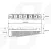 Światła do jazdy dziennej AMiO DRL 506 HP AMIO-01522