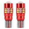 Żarówki LED CANBUS 27SMD 3014 T10e W5W White 12V 24V AMIO-01446