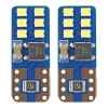 Żarówki LED CANBUS 12SMD UltraBright 2016 T10e W5W White 12V 24V AMIO-01638