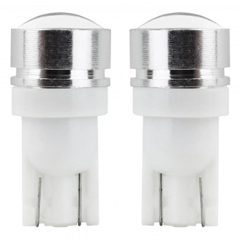 Żarówki LED STANDARD T10 W5W 3xCOB HP 1,5W 12V soczewka AMIO-01624