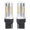 Żarówki LED CANBUS 3030 24SMD T20 WY21W Pomarańczowa Amber 12V 24V AMIO-02393