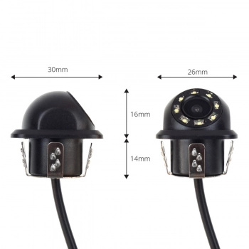 Kamera cofania parkowania HD-305 LED Night Vision AMIO-02165
