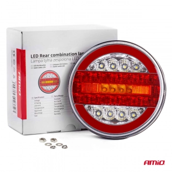 Lampa tylna zespolona LED RCL-07-LR dynamiczna lewa prawa AMIO-02372