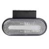Lampa obrysowa LED OM-01-W owalna biała AMIO-02375