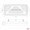 Lampa tylna zespolona LED RCL-02-R dynamiczna prawa AMIO-02365