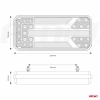 Lampa tylna zespolona LED RCL-01-R dynamiczna prawa AMIO-02473