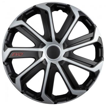 Kołpak samochodowy Evo black&silver 14" cali