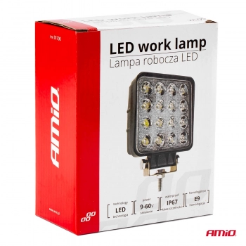 Lampa robocza halogen LED szperacz AWL05 16 LED AMIO-01700