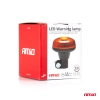 Lampa ostrzegawcza błyskowa mini kogut 18 LED R65 R10 12V 24V W21p AMIO-02922