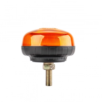 Lampa ostrzegawcza błyskowa mini kogut 18 LED śruba R65 R10 12V 24V W21sb AMIO-02923