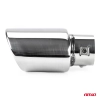 Końcówka tłumika wydechu stal nierdzewna MT 014 chrom AMIO-01314