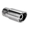Końcówka tłumika wydechu stal nierdzewna MT 011 chrom AMIO-01311