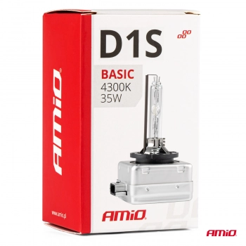 Żarówka ksenonowa żarnik xenon D1S 35W 4300K AMiO BASIC AMIO-02942