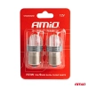 Żarówki LED STANDARD P21W 9SMD 12V Clear Blister 2 szt. AMIO-02953
