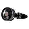 Wiatrak samochodowy wentylator z klipsem 12V AMIO-03005