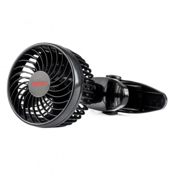 Wiatrak samochodowy wentylator z klipsem 12V AMIO-03005