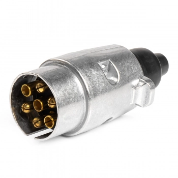 Wtyk wtyczka przyczepy haka aluminiowa 7 PIN AMIO-01255