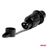 Wtyczka elektryczna 3 PIN złącze 3 pinowe AMIO-03213