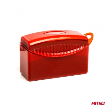 Aplikator do opon samochodowych w plastikowej obudowie, miękka gąbka AMIO-03146