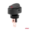 Włącznik przełącznik elipsa z podświetleniem 12V 24V AMIO-03089