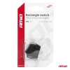 Włącznik przełącznik prostokątny ON OFF 12V AMIO-03081