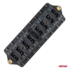 Skrzynka bezpiecznikowa ceramiczna 8 gniazd AMIO-03042