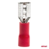 Konektory izolowane żeńskie płaskie 5.6mm 0.5-1.5mm2 10A 10 szt. AMIO-03061
