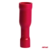Konektory izolowane żeńskie okrągłe walcowe 4mm 0.5-1.5mm2 10A 10 szt. AMIO-03072