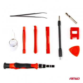 Zestaw precyzyjnych śrubokrętów torx bity wkrętaki AMIO-03135