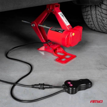 Podnośnik trapezowy elektryczny 3T 3000 kg 12V AMIO-02406