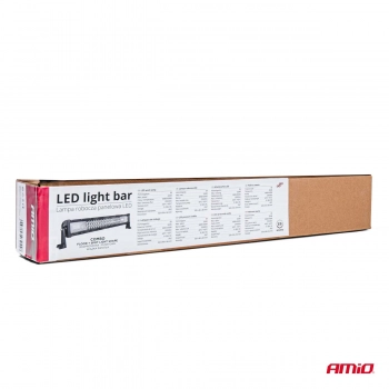 Lampa robocza panelowa LED BAR zakrzywiona AWL44 324W 52cm 25920lm AMIO-03255