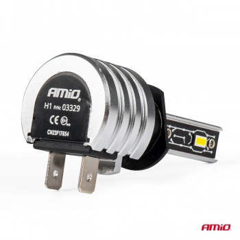 Żarówki samochodowe LED seria H-mini H1 6500K Canbus AMIO-03329