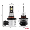 Żarówki samochodowe LED seria H-mini HB3 9005/HIR1 9011/H10 6500K Canbus AMIO-03334