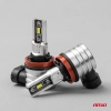 Żarówki samochodowe LED seria H-mini H8 H9 H11 H16 6500K Canbus AMiO-03333