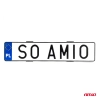 Uchwyt mocowanie tablicy rejestracyjnej AMIO-03181
