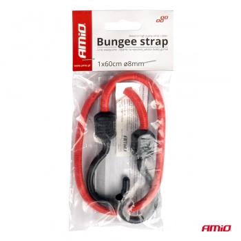 Linka elastyczna guma do mocowania bagażu 60 cm o7 mm BSTRAP-09 AMIO-01154
