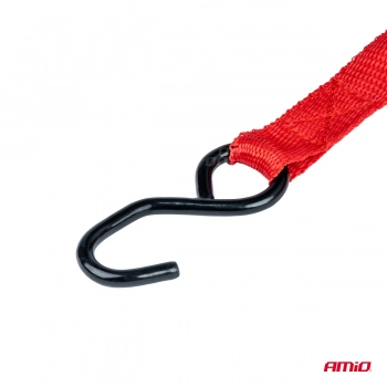 Pasy transportowe z napinaczem - zestaw komplet 700 kg 25 mm 4,5 m 4 szt. BELT-03 AMIO-02496