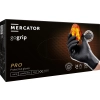 Rękawice nitrylowe czarne Mercator GoGrip Black 50 sztuk rozmiar XL