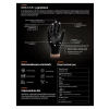Rękawice nitrylowe czarne Mercator GoGrip Black 50 sztuk rozmiar XL