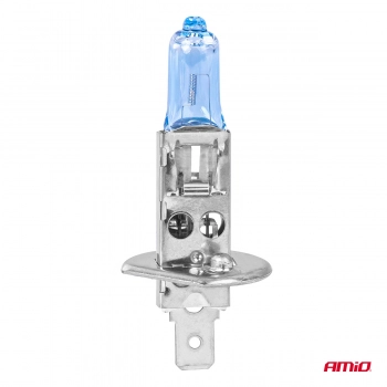 Żarówka halogenowa H1 12V 55W Super White 1szt. blister AMIO-03359