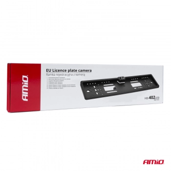 Ramka tablicy rejestracyjnej z kamerą cofania parkowania XD-402 Night vision AMIO-01016