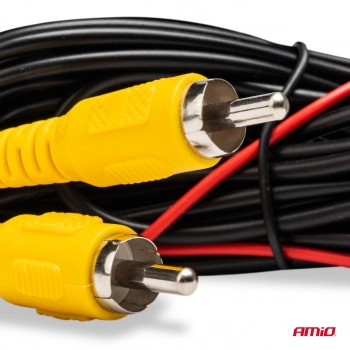 Kamera cofania z czujnikami parkowania 2w1 HD-602 LED 12V AMIO-03541