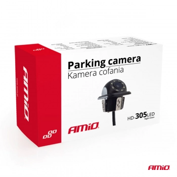 Kamera cofania parkowania HD-305 LED Night Vision AMIO-02165