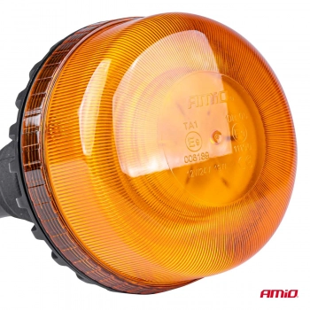 Lampa ostrzegawcza błyskowa kogut 36 LED flex R65 R10 12V 24V W03p AMIO-02293