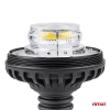 Lampa ostrzegawcza błyskowa kogut 36 LED flex R65 R10 12V 24V W03p AMIO-02293